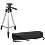 50'' Aluminum Camera Tripod with Built in Bubble Level Indicator for All GoPro HERO Cameras + Tripod Mount & an eCostConnection Microfiber Cloth