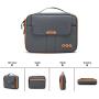BAGSMART Universal Travel Cable Organizer Electronics Accessories Carry Bag for 9.7 inch iPad, Kindle, Power Adapter