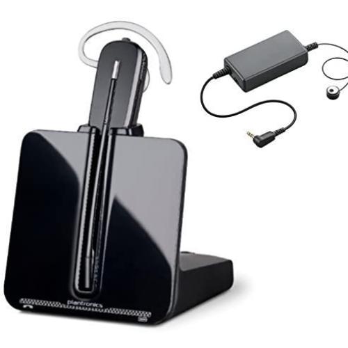 ShoreTel Compatible Plantronics Wireless VoIP Headset Bundle | ShoreTel IP Phones: 212, 230, 230g, 265, 420, 480, 480g, 485g, 560g, 565g | Electronic Remote Answerer Included