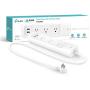 Kasa Smart KP303 Plug Power Strip, Surge Protector, Smart Outlets and 2 USB Ports, Works with Alexa Echo & Google Home, No Hub Required