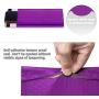 Fuxury/ Fu Global 4x8'' 50Pcs Poly Bubble Mailers #000, Self Seal Padded Envelopes Bulk with Bubble Lined Wrap- Purple