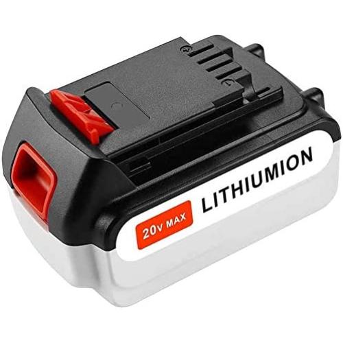 5.0Ah Replacement for Black and Decker 20V Lithium ion Battery LBX20 LBXR20 LBXR2020 LBXR20-OPE LB2X4020-OPE High Capacity 1Pack Forrat