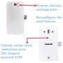 Electronic Cabinet Lock，Hidden Electronic Cabinet DIY/RFID Lock Electronic Induction Lock, Invisible Cabinet Lock，Used for Wooden Cabinet Drawer Cabinet Wardrobe Letter Box