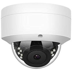Anpviz 5MP PoE IP Dome Camera with Microphone, Audio, IP Security Camera Outdoor Night Vision 98ft Weatherproof IP66 Indoor Outdoor ONVIF Compaliant Wide Angle 2.8mm, #IPC-D250W-S