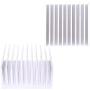 OdiySurveil 4-Pack Aluminum Chipset Heatsink, Heat Diffuse Dissipation Cooling Fin for CPU LED Power Amplifier Transistor Semiconductor