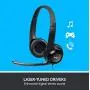 Logitech ClearChat Comfort/USB Headset H390 (Black)