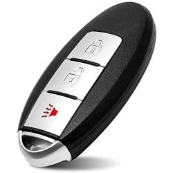 Tyranway Key Fob Fits for Quest 2004-2009 / Pathfinder 2002-2013 / Versa 2007-2013 / Murano 2003-2007, P/N: KBRASTU15, CWTWB1U758 (3-Btn)