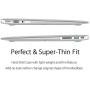 UESWILL Case Compatible with MacBook Air 13 inch 2010-2017 Release Model A1466 A1369, Hard Shell Case with Clear Keyboard Cover + Microfiber Cloth, Frosted Clear