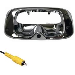 Master Tailgaters Replacement for Chevrolet Silverado/GMC Sierra 1999-2006 Chrome Tailgate Handle with Backup Camera