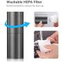 HONKYOB Mini Vacuum Cleaner,Handheld Vacuum and Blower 2 in 1,Computer keyboard Cleaner,Cordless USB Rechargeable,Portable Car Vac Cleaner with Quick Charge,for Desktop,Car Interior and Other Crevices
