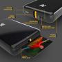 KODAK Step Wireless Mobile Photo Mini Printer (Black) Compatible w/ iOS & Android, NFC & Bluetooth Devices
