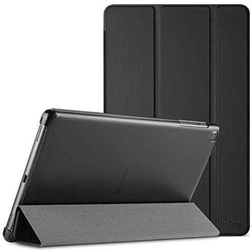 ProCase Galaxy Tab A 10.1 Case 2019 Model T510 T515 T517, Slim Lightweight Stand Case Shell Cover for 10.1 Inch Galaxy Tab A Tablet SM-T510 SM-T515 SM-T517 2019 Release -Black