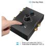 R/L Stereo Audio Bi-Directional Switcher 2 Input 1 Output, R/L Stereo Audio Switch Splitter 2 x 1/1 x 2, with Mute Button. No External Power Required