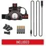 Coast HL8 615 Lumens, Focusing, 4 x AA Pure Beam Focusing LED Headlamp 19649