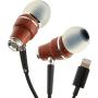 Symphonized NRG MFI Earbuds, Certified Lightning Earbuds Compatible with Apple iPhone/iPad/iPod, Premium Genuine Bubinga Wood in-Ear Noise Isolating Earphones, Stereo Wired Headphones (Black)