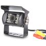 Backup Camera,Enhenstre Rear View Camera, 140 ° Wide Angle, 18 IR Night Vision,IP68 Waterproof for Trucks,RVs,Trailers,Bus,Vans,Large Vehicles. (Camera with RCA Cable)