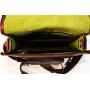 Urban Dezire Mens Genuine Leather Small Briefcase Messenger Satchel Ipad Tab Tablet Bag 11 compatible with Apple product