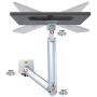 NB North Bayou Monitor Desk Mount Ultra Wide Full Motion Swivel Long Arm with Gas Spring for 22-35Monitors from 6.6 to 26.4lbs Height Adjustable Monitor Stand F100A-S