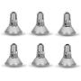 75PAR20/FL 6 Pack Dimmable 130V 75 Watt PAR20 High Output 120V Long Lifetime Halogen Spot Light Bulb-Replace par20 60W 75W Lamp Flood Beam Wide Angle Ceiling Recessed Can Lighting Home Replacement