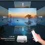 YABER Y30 Native 1080P Projector 7500L Full HD Video Projector 1920 x 1080, ±50° 4D Keystone Correction Support 4k & Zoom,LCD LED Home Theater Projector Compatible with Phone,PC,TV Box,PS4 (White)