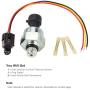 7.3 ICP Sensor with Pigtail Connector, Compatible with 1997-2003 Ford 7.3L Diesel Engines Powerstroke, Injection Control Pressure Sensor