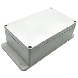 BestTong Junction Box ABS Plastic Dustproof Waterproof IP65 Universal Electrical Boxes Project Enclosure with Fixed Ear Grey 7.9 x 4.7 x 2.9 Inches 200mmx120mmx75mm
