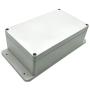 BestTong Junction Box ABS Plastic Dustproof Waterproof IP65 Universal Electrical Boxes Project Enclosure with Fixed Ear Grey 7.9 x 4.7 x 2.9 Inches 200mmx120mmx75mm
