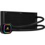 Corsair iCUE H100i RGB Pro XT, 240mm Radiator, Dual 120mm PWM Fans, Software Control, Liquid CPU Cooler