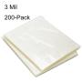 BESTEASY 3 Mil Clear Letter Size Thermal Laminating Pouches, 8.9 x 11.4, Pack of 200