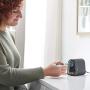 X-ACTO Pencil Sharpener | Mighty Mite Electric Pencil Sharpener, With Pencil Saver, SafeStart Motor, Black, 1 Count
