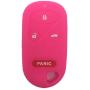 Ezzy Auto Hot Pink Silicone Rubber Key Fob Case Key Cover Key Jacket Skin Protector fit for Honda Accord CR-V Civic Acura TL RL CL