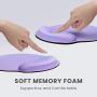 VicTsing Keyboard Wrist Rest and Mouse Pad with Wrist Support, Ergonomic Mouse Pad, Durable & Comfortable & Lightweight for Easy Typing, Pain Relief, Memory Foam Keyboard Pad Set for Laptop/Mac,Purple VicTsing Keyboard Wrist Rest and Mouse Pad with Wrist Support, Ergonomic Mouse Pad, Durable & Comfortable & Lightweight for Easy Typing, Pain Relief, Memory Foam Keyboard Pad Set for Laptop/Mac,Purple