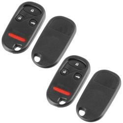 Key Fob Shell Case for Honda Accord/Acura TL 1998 1999 2000 2001 2002 (KOBUTAH2T), Set of 2