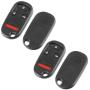 Key Fob Shell Case for Honda Accord/Acura TL 1998 1999 2000 2001 2002 (KOBUTAH2T), Set of 2 Key Fob Shell Case for Honda Accord/Acura TL 1998 1999 2000 2001 2002 (KOBUTAH2T), Set of 2