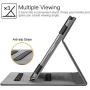 Fintie Case for New iPad 8th Gen (2020) / 7th Generation (2019) 10.2 Inch - [Corner Protection] Multi-Angle Viewing Folio Stand Cover with Pocket, Pencil Holder, Auto Wake/Sleep, Black