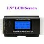 Computer PC Power Supply Tester, ATX/ITX/IDE/HDD/SATA/BYI Connectors Power Supply Tester, 1.8 LCD Screen (Aluminum Alloy Enclosure)
