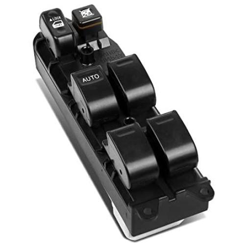 DNA MOTORING WSW-047 Factory Style Driver Side Master Power Window Lifter Switch For RAV4 CAMRY SIENNA PRIUS 2001-2009, Black