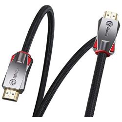 4K HDR HDMI Cable 25 Feet, 18Gbps 4K 60Hz(4:4:4, HDR10, ARC, HDCP 2.2) 1440p 144Hz, High Speed Ultra HD Cord 24AWG