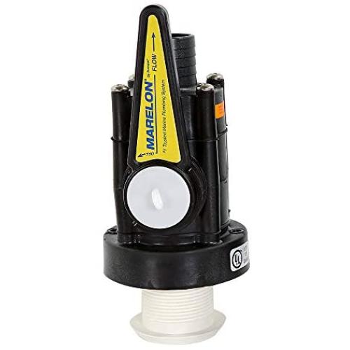 Forespar Marelon Full-Flow Seacock & 1-1/4 Mushroom Through-Hull