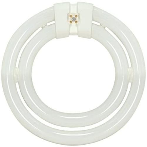 Satco S6596 3000K 55-Watt 4 Pin T9 2C Circline Lamp, Soft White