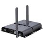 TNP Wireless HDMI Transmitter and Receiver Kit - Wireless HDMI Extender Adapter Signal Amplifier Booster Repeater for Up to 150 Feet with IR Remote Control Receiver & Blaster HD Video Audio 1080P