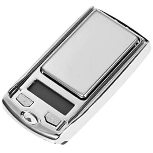uxcell Electronic Digital Pocket Scale 100g 0.01g Mini Key Style Portable Precision Weighing LCD Backlit Display for Jewelry Gold