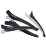12Pcs Traceless Duckbill Clips for Hair Extensions, Professional Barber Plastic Hair Clips Clamp with Silicone Band Salon Styling Hair Claw Grip Non-slip Hairpins Barrettes for Women Girls 12Pcs Traceless Duckbill Clips for Hair Extensions, Professional Barber Plastic Hair Clips Clamp with Silicone Band Salon Styling Hair Claw Grip Non-slip Hairpins Barrettes for Women Girls