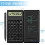 Aucanla Calculators,Standard Function Desktop Calculator，with 12 Digit Large LCD Display and 6 Inch Office Writing Tablet
