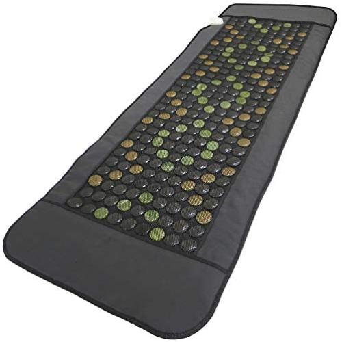 UTK Full Body Natural Jade Tourmaline Infrared Heating Pad, Large Far Infrared Therapy Heat Mat for Pain Relief, 24X70 Inch, Auto-Off, Memory Function Smart Controller