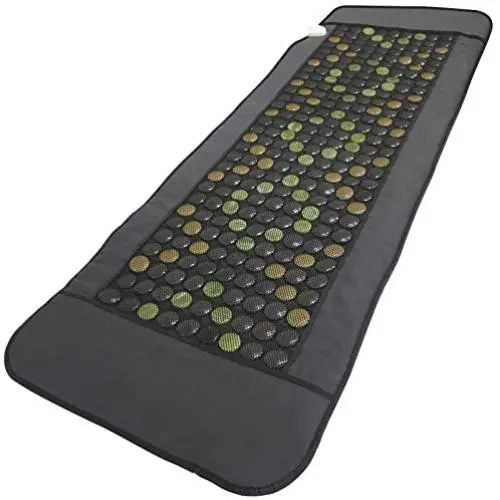 UTK Full Body Natural Jade Tourmaline Infrared Heating Pad, Large Far Infrared Therapy Heat Mat for Pain Relief, 24X70 Inch, Auto-Off, Memory Function Smart Controller UTK Full Body Natural Jade Tourmaline Infrared Heating Pad, Large Far Infrared Therapy Heat Mat for Pain Relief, 24X70 Inch, Auto-Off, Memory Function Smart Controller