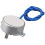 Homeswitch Metal TYC-50 Double Flat Shaft CW/CCW Undirectional Speed Reduction Synchronous Motor AC110V 4-5RMP Silver