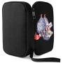 Hxuedan Watercolor Hedgehog The Data Cable Storage Bag is A Portable and Independent Design SuitableVFor Travelers to Place The Data Cable, Earphone and Electronic Product Data Cable Storage Bag