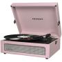 Crosley CR8017A-AM Voyager Vintage Portable Turntable with Bluetooth Receiver and Built-in Speakers, Amethyst