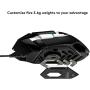 Logitech G502 Hero High Performance Gaming Mouse Special Edition, Hero 16K Sensor, 16 000 DPI, RGB, Adjustable Weights, 11 Programmable Buttons, On-Board Memory, PC/Mac - Black/White